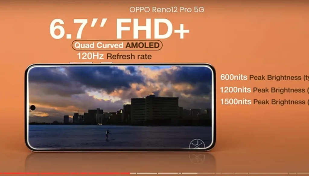 Oppo Reno 12 Pro Display